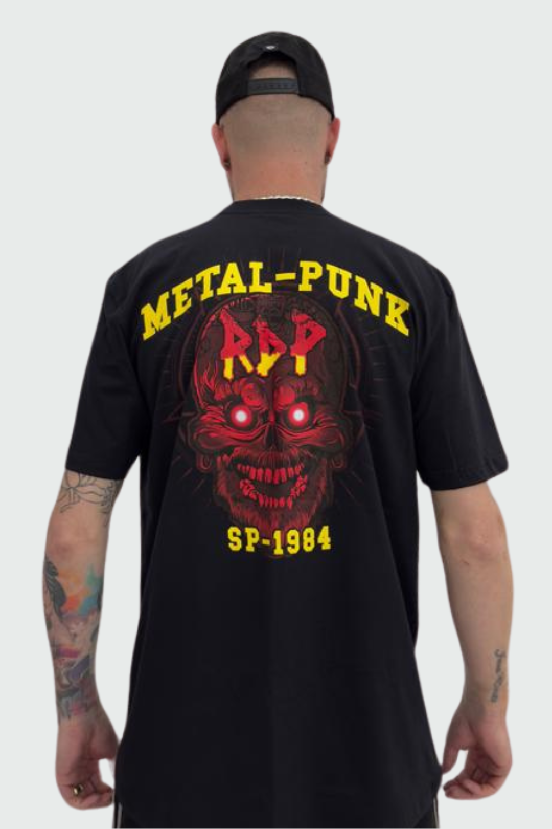 Camiseta Manga Curta Ratos De Porão Metal Punk