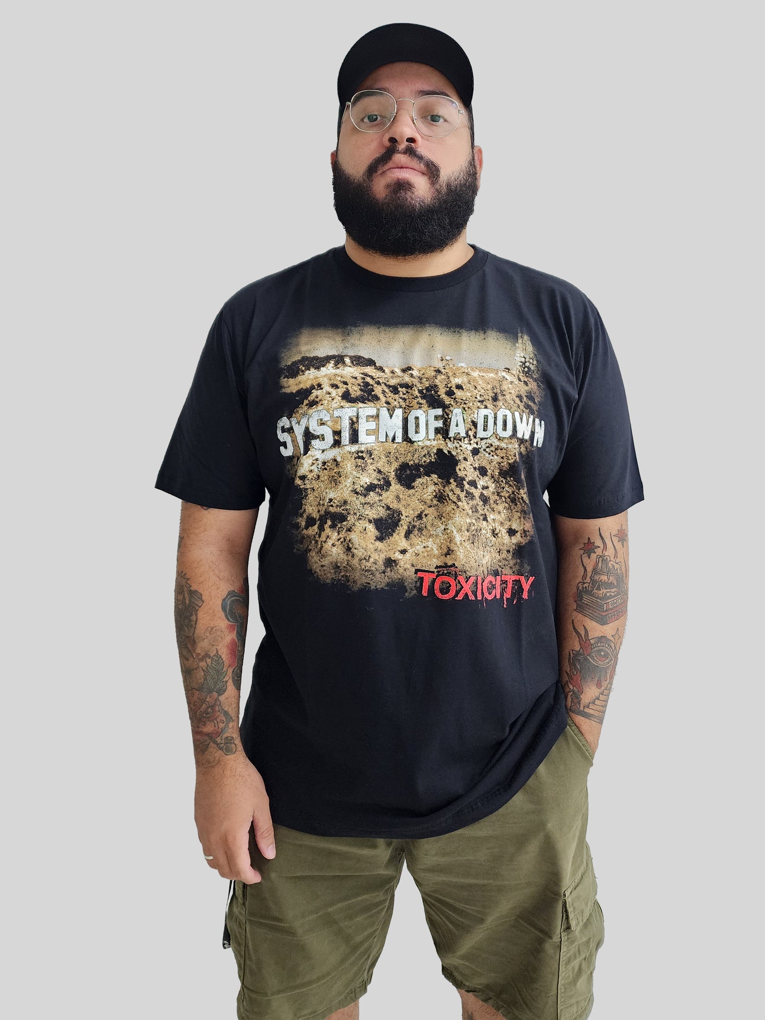 Camiseta Manga Curta System Of A Down Toxicity