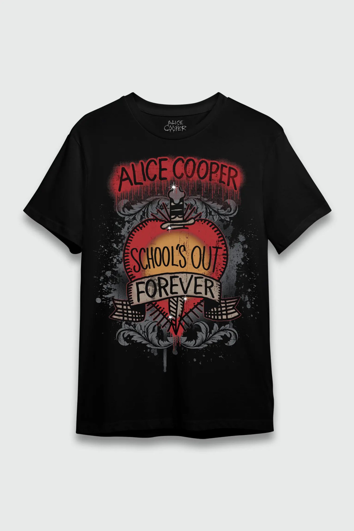 Camiseta Manga Curta Alice Cooper School's Out