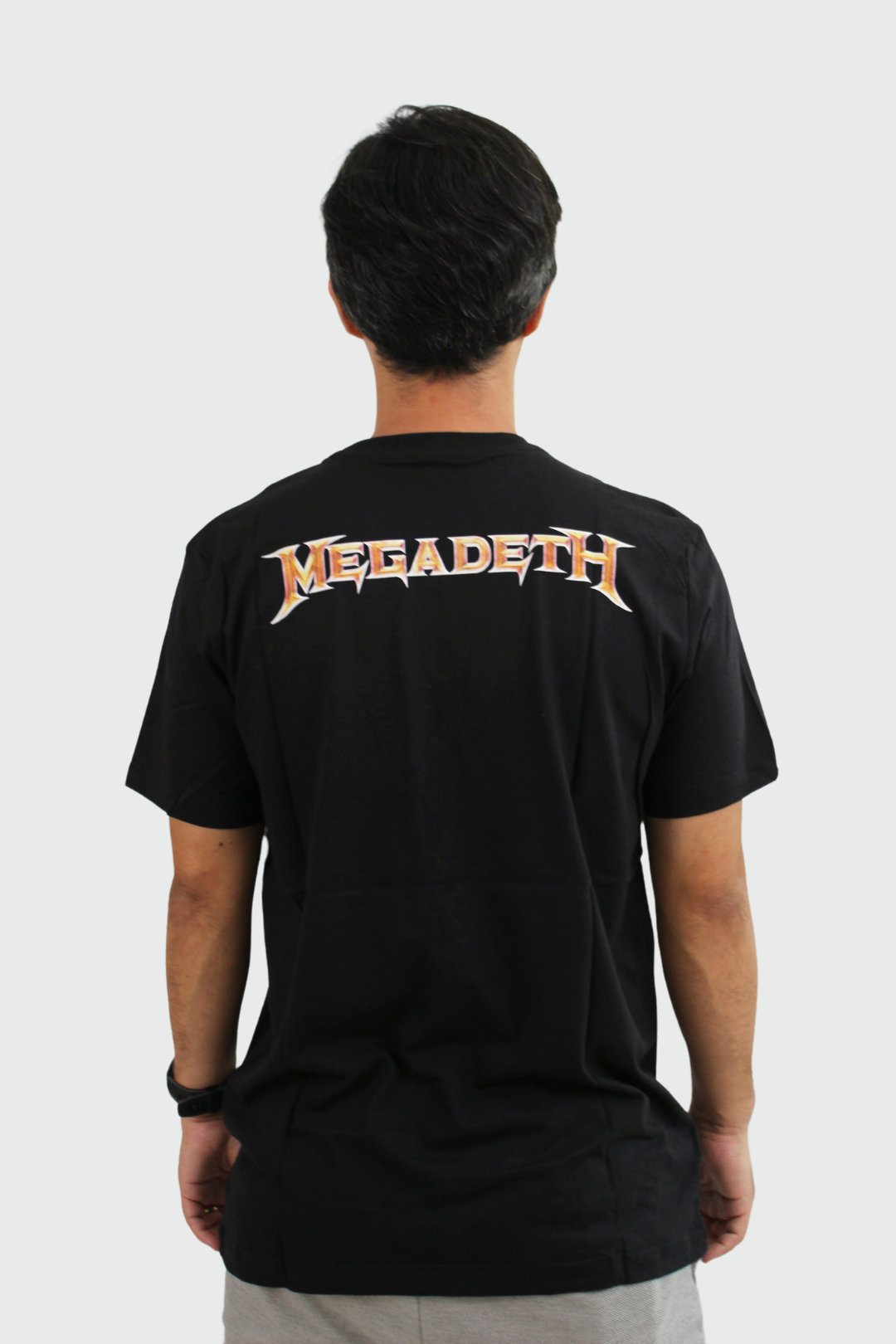 Camiseta Manga Curta Megadeth Camo Man