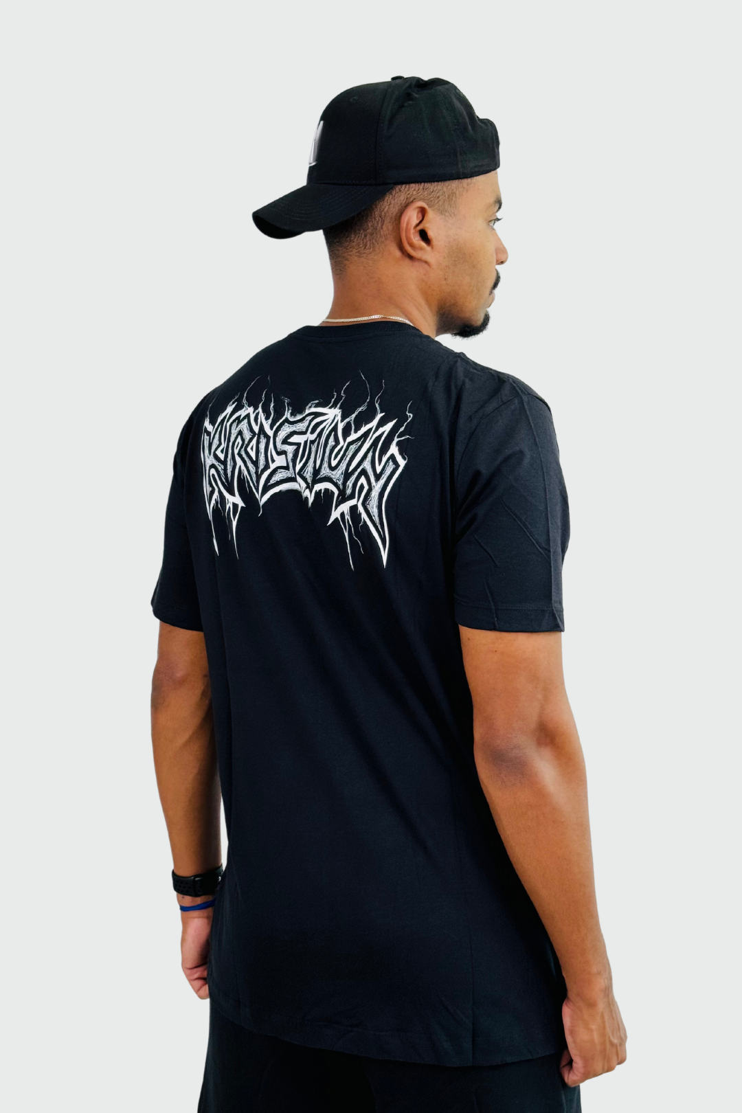 Camiseta Manga Curta Krisiun Plague Cross