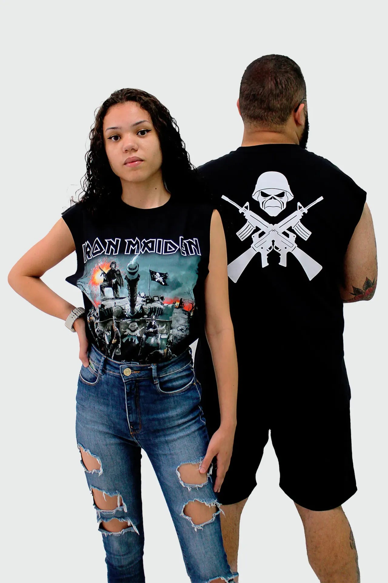 Camiseta Regata Iron Maiden A Matter Of Life And Death